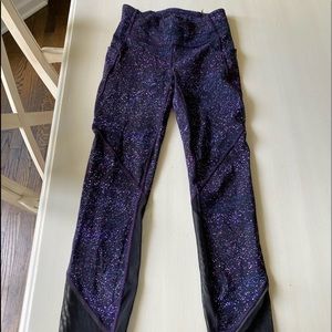 Lululemon Wunder Under Mesh Leggings